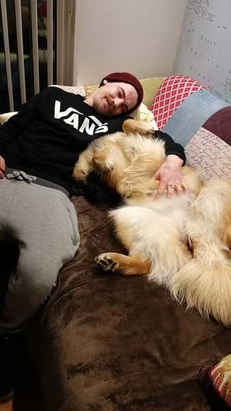 Dog Cuddles