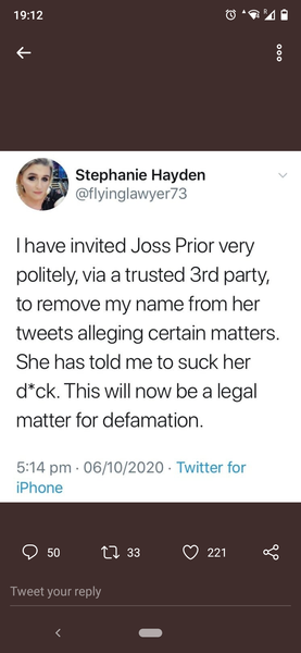 Stephanie Hayden takes Graham Linehan to court for doxxing