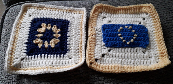 Woolly Hugs. A Blanket for the family of the wonderful NormaStanleyFletcher.