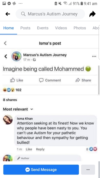 To think you shouldn't be advertising porn on an autism page?