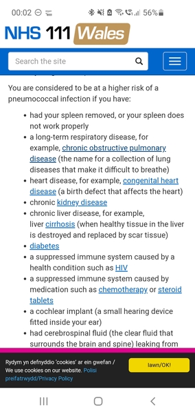 Pneumonia jab