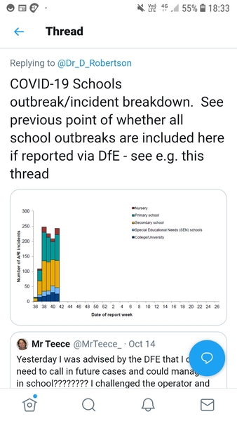 The rate of infections in schools is being suppressed from public knowledge