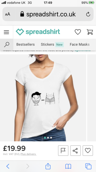 A mask is supposed to go over your mouth AND YOUR NOSE