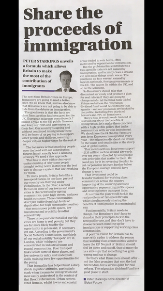 Westministenders: Brevid