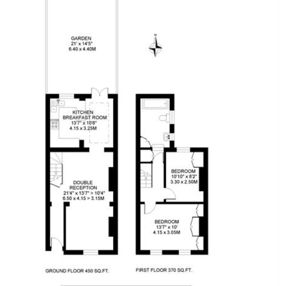 How much is a tiny extension in London? Floor plan included