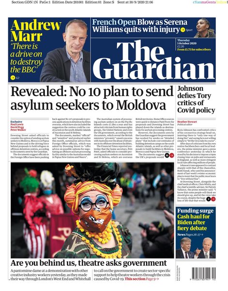 Westministenders: Brevid