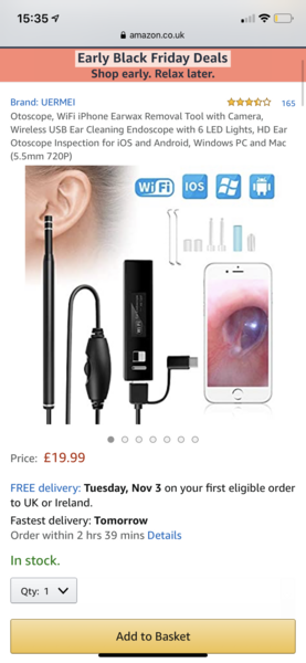 For those of you who love a bit of ear wax