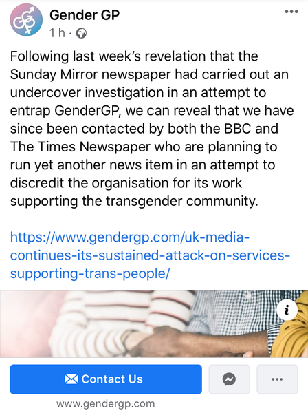 GenderGP - something afoot?