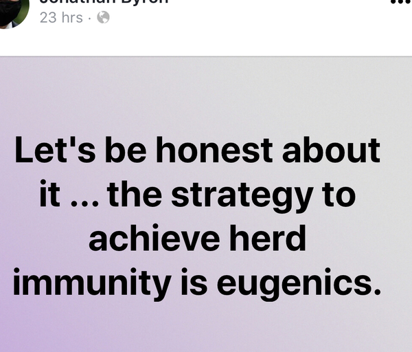 Why aren’t the government doing more?! Are they trying to achieve herd immunity?!