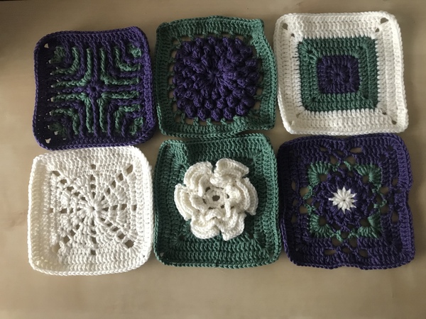 Woolly Hugs. A Blanket for the family of the wonderful NormaStanleyFletcher.