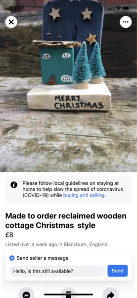 Facebook - Christmas and Halloween shite