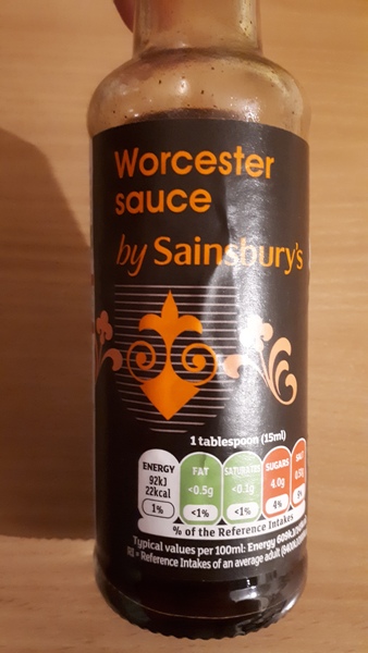 To think worcester sauce and Henderson's are the same thing?