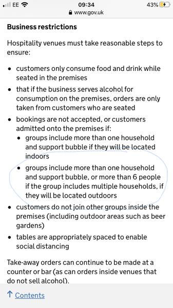 To meet friend if we are in local lockdown?
