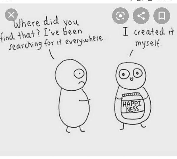 To ask is anybody truly happy with their lives?