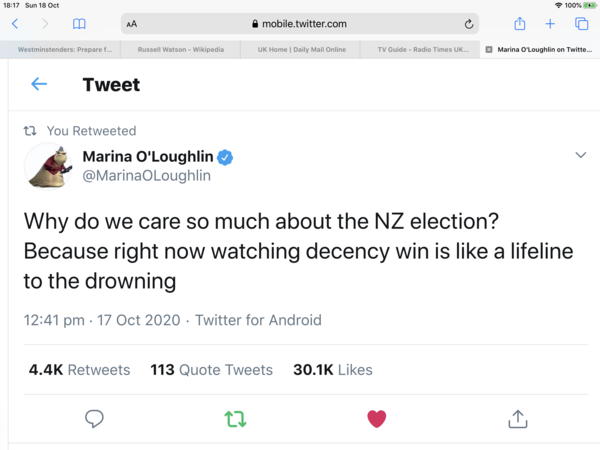 Westminstenders: Prepare for what we said would never happen