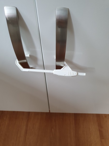 Really boring question: which child locks do you have on kitchen cupboards?