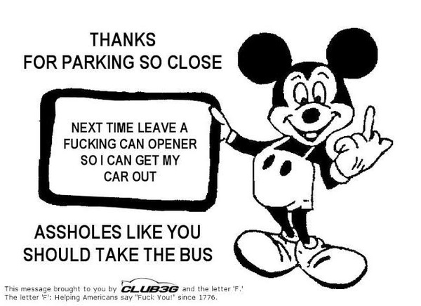 Stickering other people's cars with these labels.?