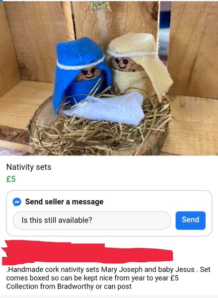 Facebook - Christmas and Halloween shite