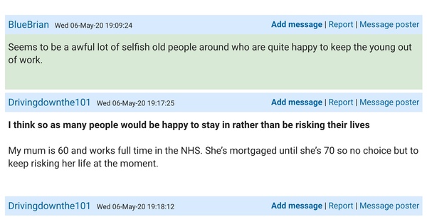 AIBU to Think MNHQ needs to tackle the ageism on this site?