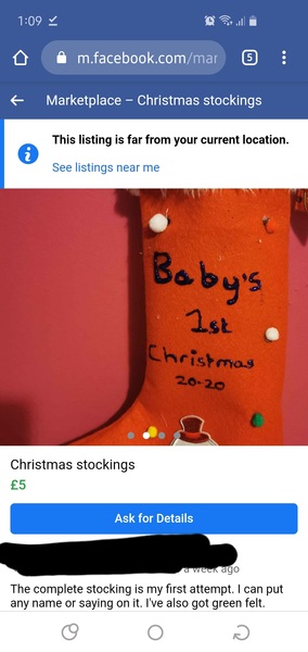 Facebook - Christmas and Halloween shite