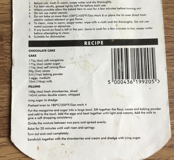 Please tell me your best chocolate cake recipe!