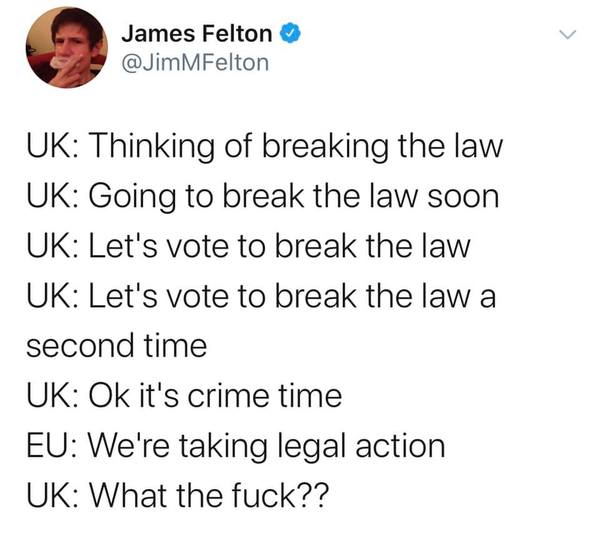 Westministenders: Brevid