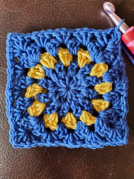 Woolly Hugs. A Blanket for the family of the wonderful NormaStanleyFletcher.