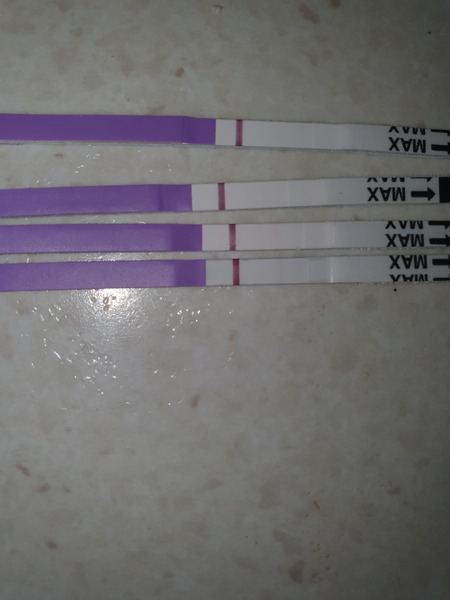 Very very very faint line? 11dpo?