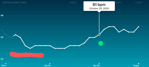 Tracking your cycle and possible BFP using RHR - part 4