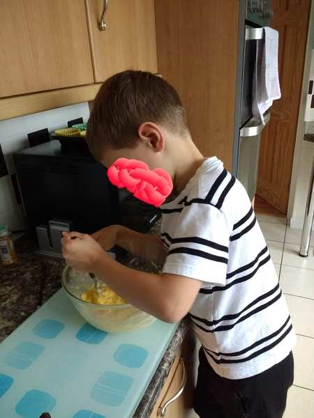 How does your primary aged boy have his hair cut?