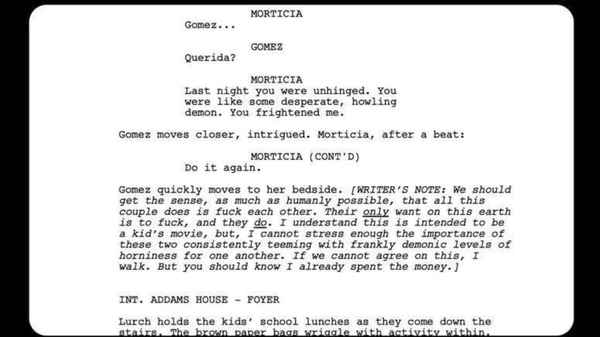 To say mortician and gomez are the best film couple?