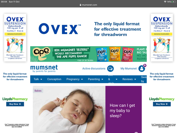 Ovex pop up ad ?