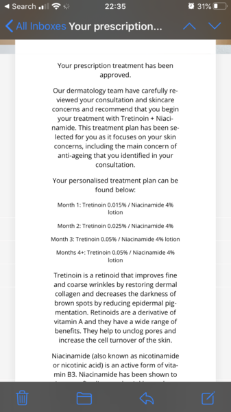 Has anyone started Dermatica lately?