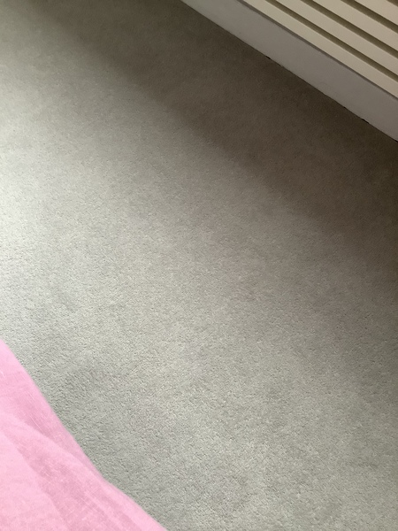 Did you regret grey carpet?