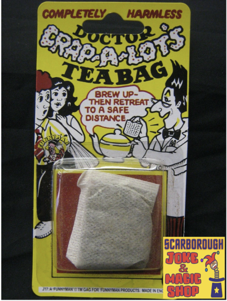 To think I’m not the tea bitch?