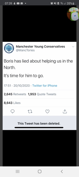 Manchester- screw you Boris