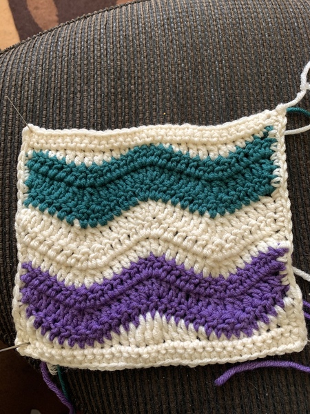 Woolly Hugs. A Blanket for the family of the wonderful NormaStanleyFletcher.