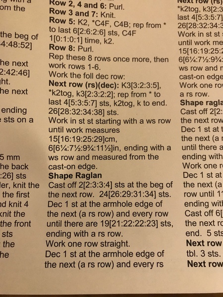 Novice knitter help please