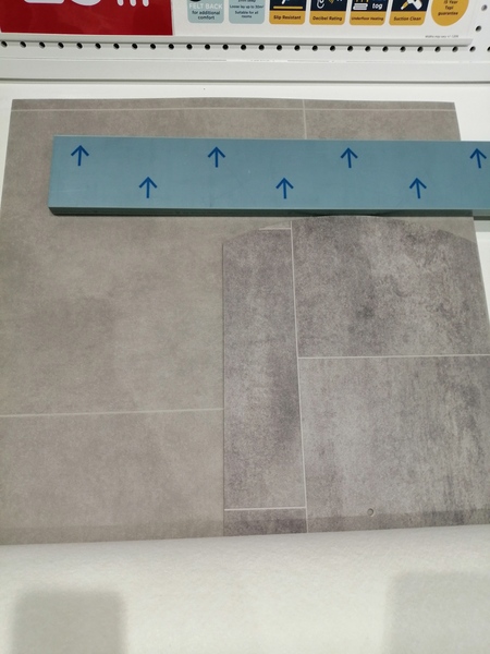 Kitchen flooring for a blue kitchen?
