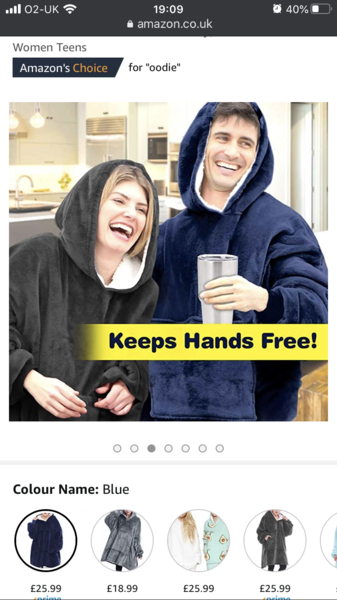 To be considering a zip fleece housecoat?