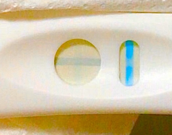 Faint positive?