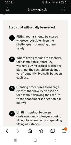 To think retail stores will never survive if they don’t let customers try things on?!!
