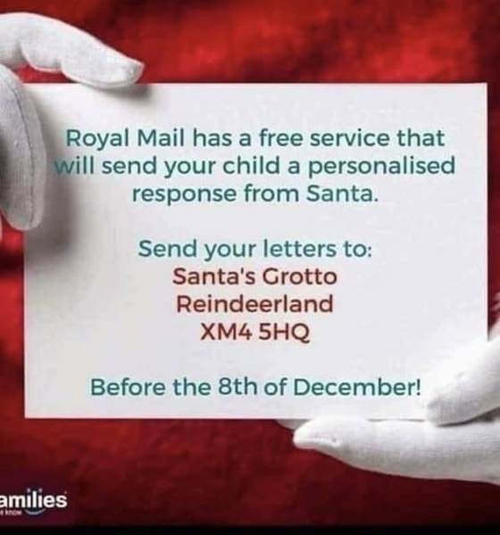 Letters to Santa/Father Christmas