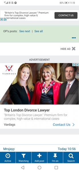 To start divorce proceedings because my "D"H said this?