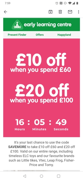 Thread 10 - the one where everyone starts writing the bargain info *in bold*