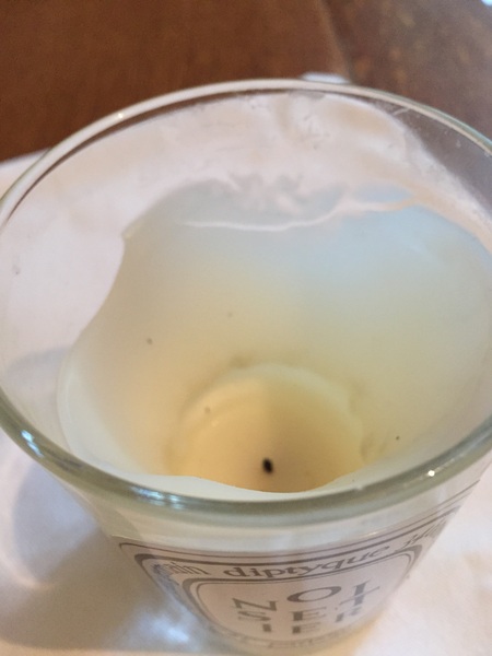 Rescuing a Diptyque Candle