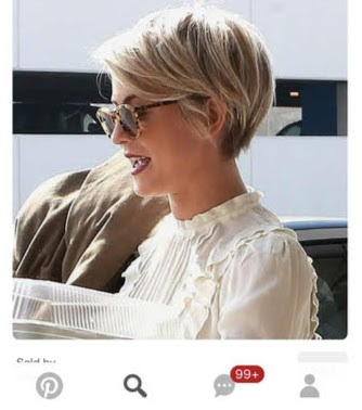Short hair 'strong' features