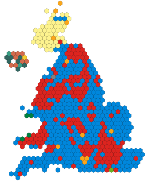 To be sick of people from Southern England blaming everyone in Northern England for the Tory government?