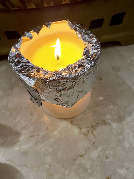 Tunnelling candles - help [title edited by MNHQ]