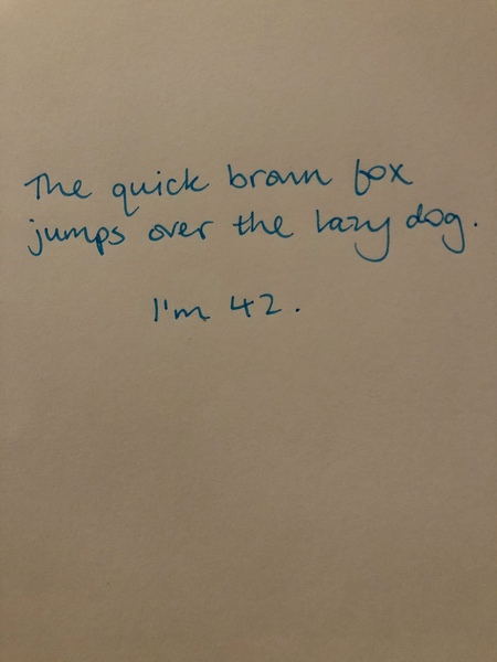 To ask you to help me with a little experiment?